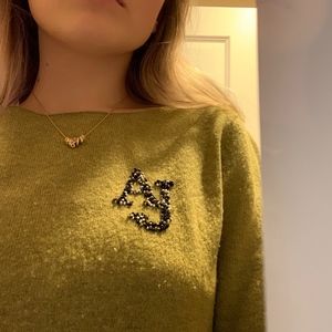 Armani Jeans Olive Sweater